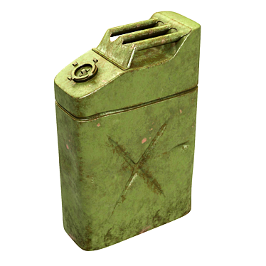 Portable Fuel Canister 3D model image 1 