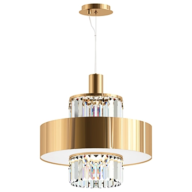 Modern Pendant Light Fixture 3D 3D model image 1 