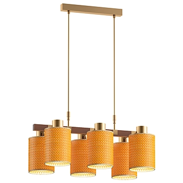 Nordic Modern Ceiling Lamp Design 3D model image 1 