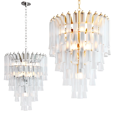 Ethereal Waterfall Chandelier by Julie Neill 3D model image 1 