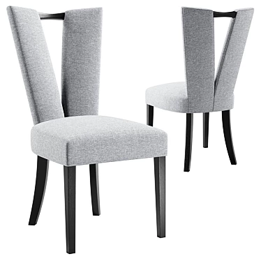 Cleav Side Dining Chair 3D model image 1 