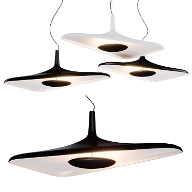 Elegant Pendant Lamp Design 3D model image 1 