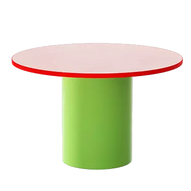 Contemporary TAGADÀ Round Table 3D model image 1 