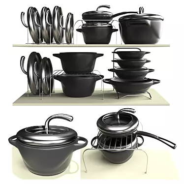 pot and pan organizer