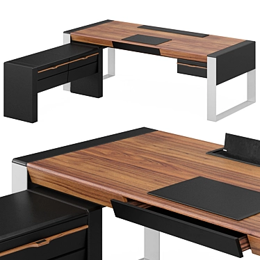 Modern Executive Desk SAVANA 2015 3D model image 1 