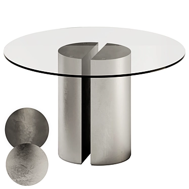 EFORMA DORA Round Table: Elegant & Functional 3D model image 1 