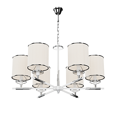 Modern Premium Escada Chandelier 3D model image 1 