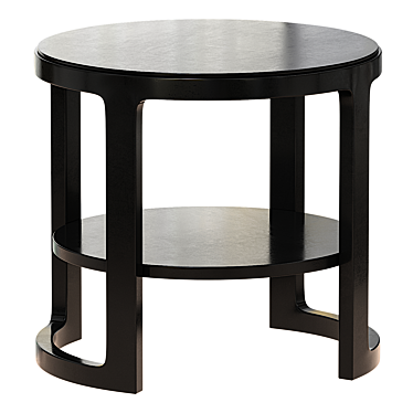 Vintage Wormley Dunbar End Table 3D model image 1 