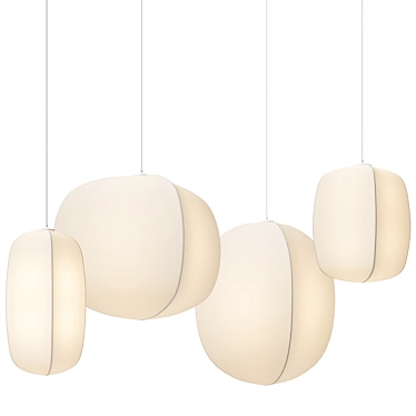 BAMSE Pendant Lamp Collection 3D model image 1 