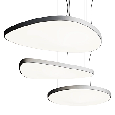 LUCEPLAN PETALE Pendant Light 3D model image 1 