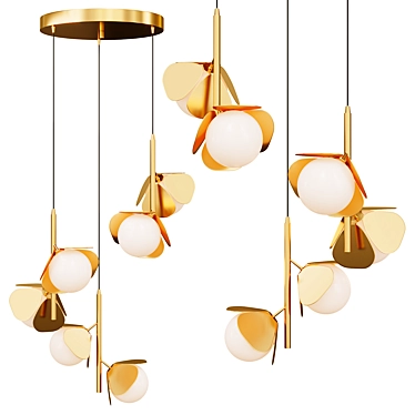 Modern Pendant Lamp JANITA 3D model image 1 