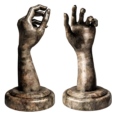 Hand Sculpture Model 2016 3D model image 1 