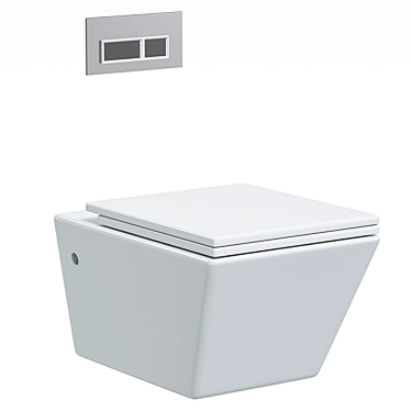  Stormon Dual Flush Toilet 3D model image 1 