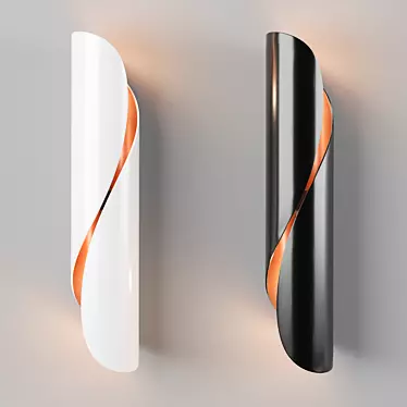  Svelte Calla Wall Light 3D model image 1 