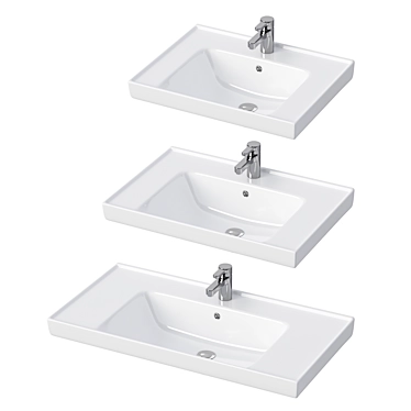 Grace Sink in 3 Sizes 3D model image 1 