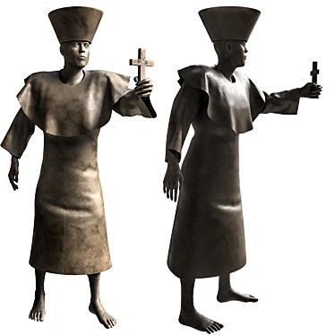 Religious Man 3D Model (2016) 3D model image 1 