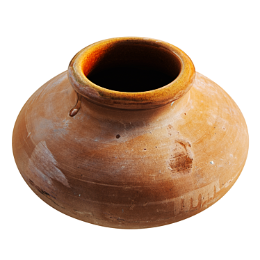 Pot 3D Model: Realistic Photoscan 3D model image 1 