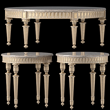 Roberto Giovannini Art Coffee Tables 3D model image 1 