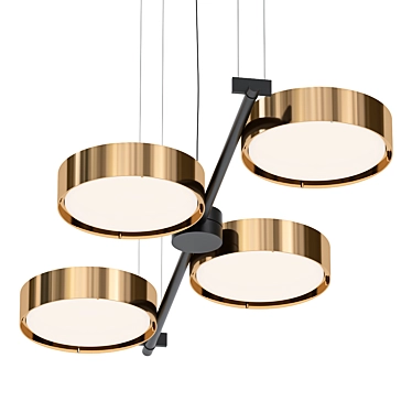 Modern Berlin Pendant Light 3D model image 1 