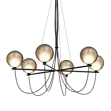 ELEGY Chandelier by ImperiumLoft 3D model image 1 