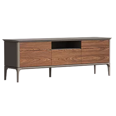 Primo Bosco TV Stand | Walnut 3D model image 1 