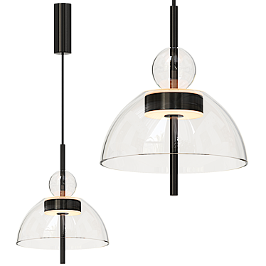 Elegant Maytoni Bangkok Pendant Light 3D model image 1 