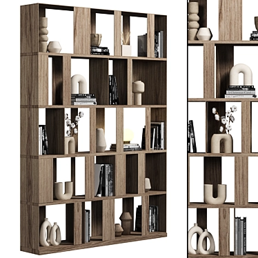 Versatile Modular Cabinet 3D Model 3D model image 1 