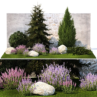 Nature's Haven Plant Collection 3D model image 1 