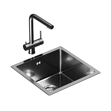 Paulmark Gerberg Kitchen Sink 3D model image 1 