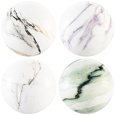 Luxury Marble Texture Collection 3D model image 1 