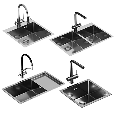 Kitchen sink set