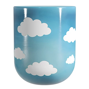 Modern Cloud Side Table - 8192x8192 UVs 3D model image 1 