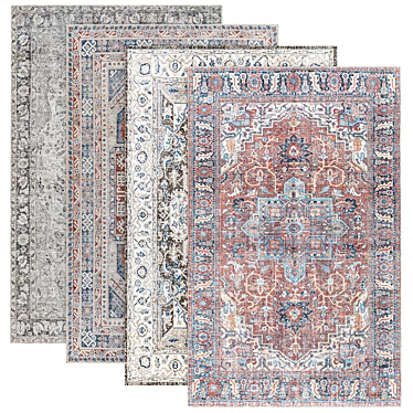 Timeless Elegance Rug Collection 3D model image 1 