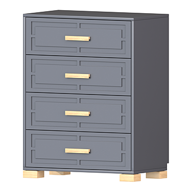 Tall chest of drawers in classic Empi style