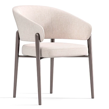 Modern Linda Chair, Sleek Design 3D model image 1 