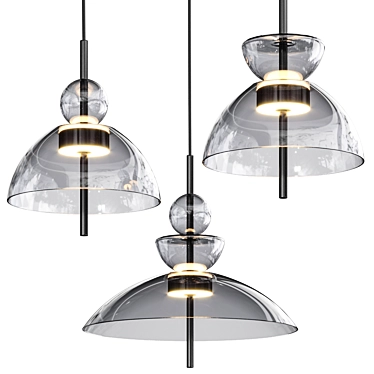 Bangkok Maytoni Pendant Light 3D model image 1 