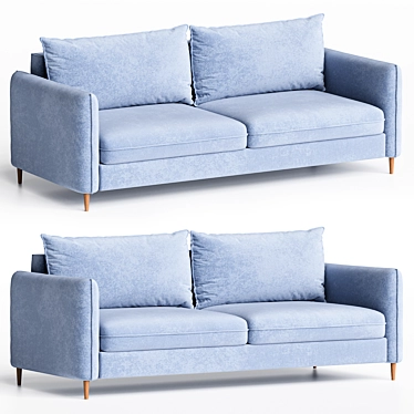 Contemporary Chic Sofa 2017 3D model image 1 