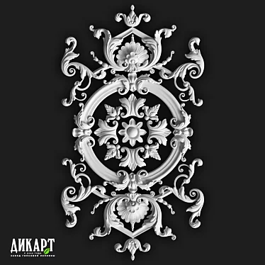 Designer-Preferred Plaster Decor Solutions 3D model image 1 