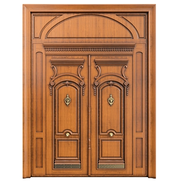 Elegant Classic 3D Max Door 3D model image 1 