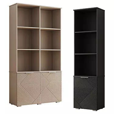 Shelton Shelving Set by Divan.ru 3D model image 1 