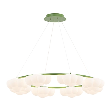  Ethereal Glow Chandelier 3D model image 1 