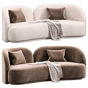 Bruno Moinard Moshi Canape Sofa 3D model image 1 