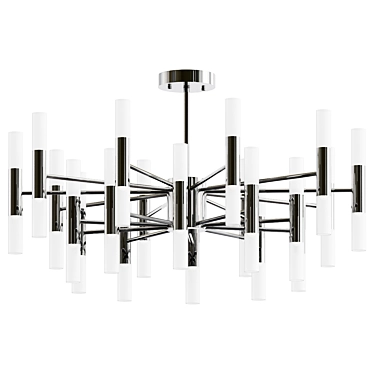 Elegant Bastone 346 Smart Chandelier 3D model image 1 