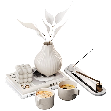 Decorative set for coffee table 06