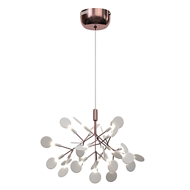 Imperium Loft LEAVES D50 Chandelier 3D model image 1 