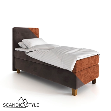 OM Single bed LOUIS collection from Scandic Style