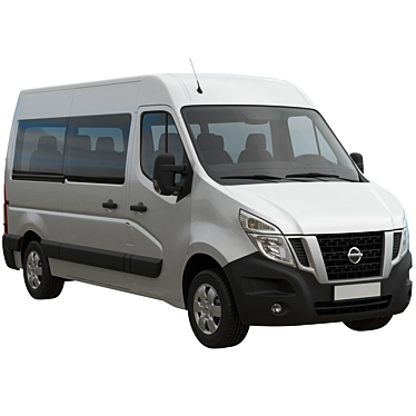 Nissan NV400 Minibus Models Pack 3D model image 1 