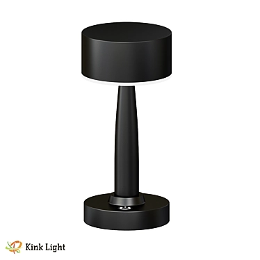 Sniff Black Dimmable Table Lamp 3D model image 1 