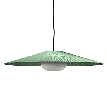 Modern UV-Mapped Pendant Lamp 3D model image 1 