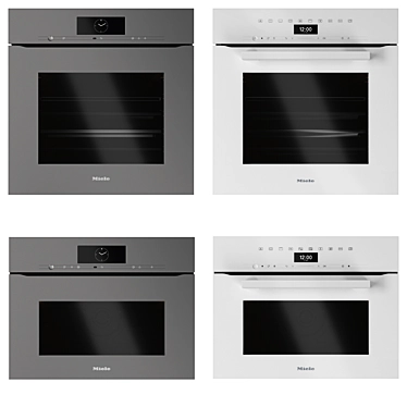 Miele 5-Piece Oven Set 3D model image 1 